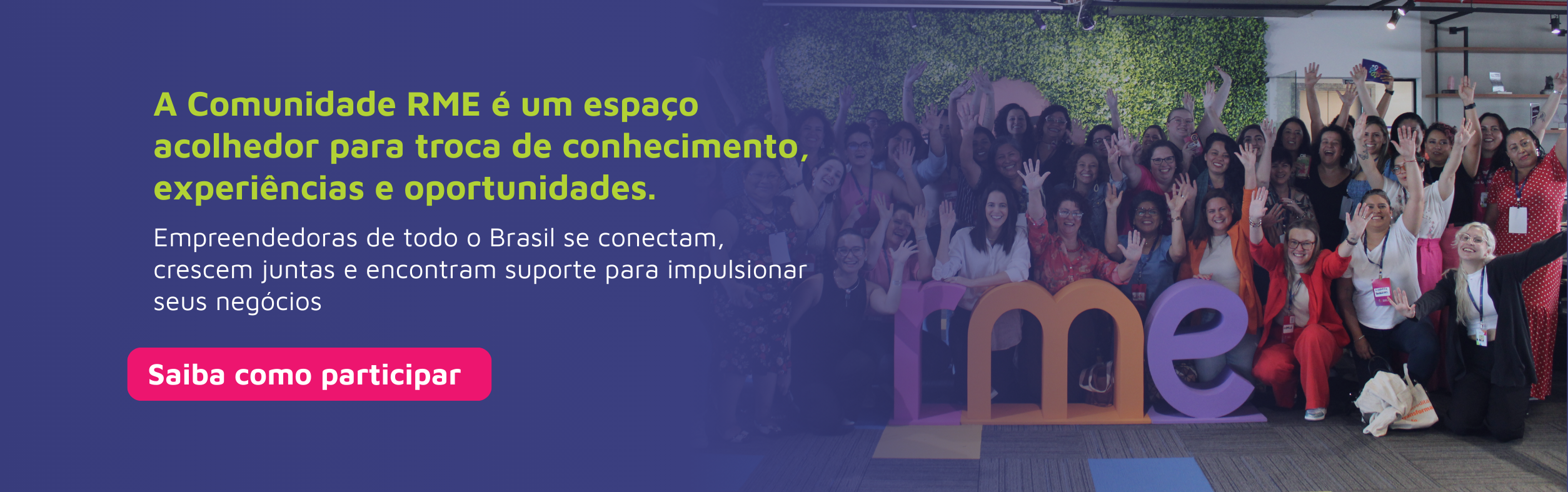 Banner Comunidade RME