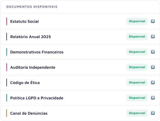 Documentos transparência